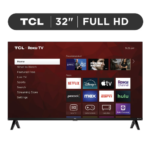 Refurbished TCL 32S357 32-Inch Full HD Smart Roku TV with HDR, Apple AirPlay and Voice Assistant Support